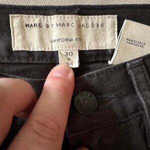 Marc by Marc Jacobs black/grey men's jeans, 30 x 28